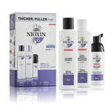 Nioxin 3-part system 6 trial kit for chemically treated hair with progressed thinning 700ml