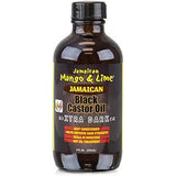 Jamaican Mango & Lime Black Castor Oil Xtra Dark 8oz