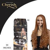 Cherish Bulk 3x Pre-Braided French Curl 22inch Col T30