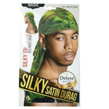 Magic - silky satin durag army green