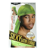 Magic - silky satin durag lime green