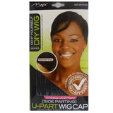 Magic u-part wig cap - lace front (side parting)