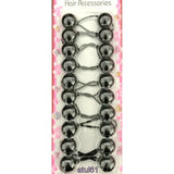 Sherry Hair Accessories Hair Elastic With Black Balls