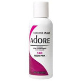 Adore  Semi Permanent Hair Color- Neon Pink 140