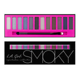 La girl beauty brick eyeshadow smoky