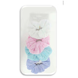 Hair Accessories 4pcs Hair Scrunchies - Light Color