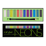 La Girl Eyeshadow Collection GES334- Neons beauty brick 0.42oz4