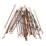 Lily collection 80 bobby pins brown