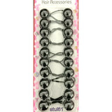 Sherry hair accessories hair bobbles square black s01-03