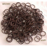 Bellissemo Rubber Band Colour Brown